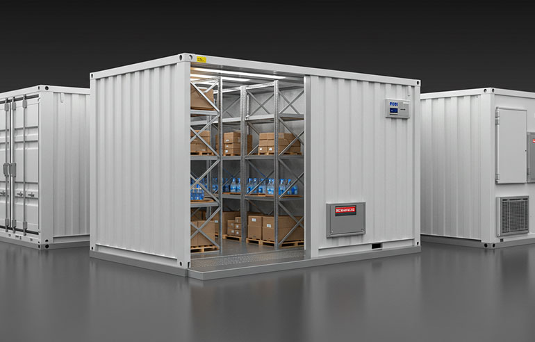 Enerji tasarruflu soğuk hava depoları