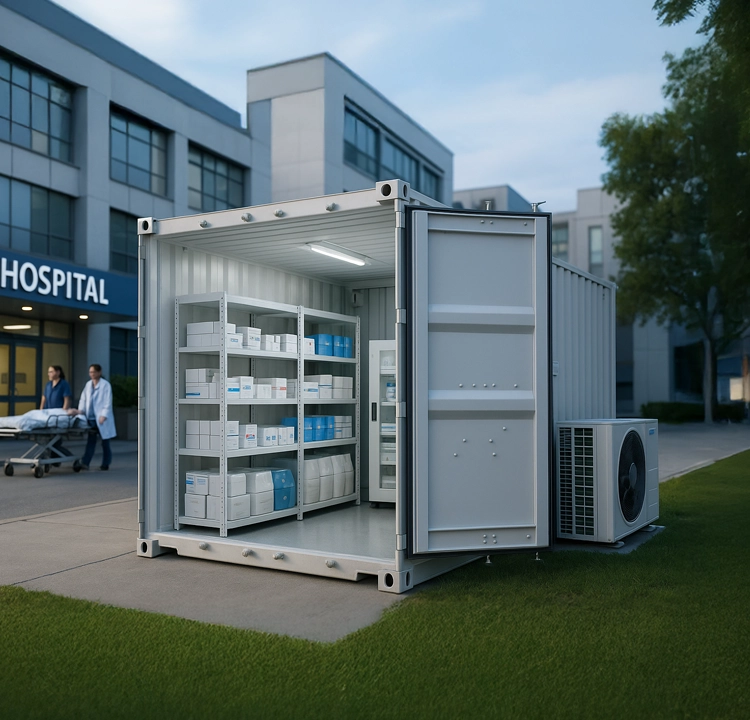 Eczacılık ve sağlık alanında mobil soğuk hava deposu kullanımı